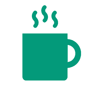 Täglich leckerer Kaffee und Tee
